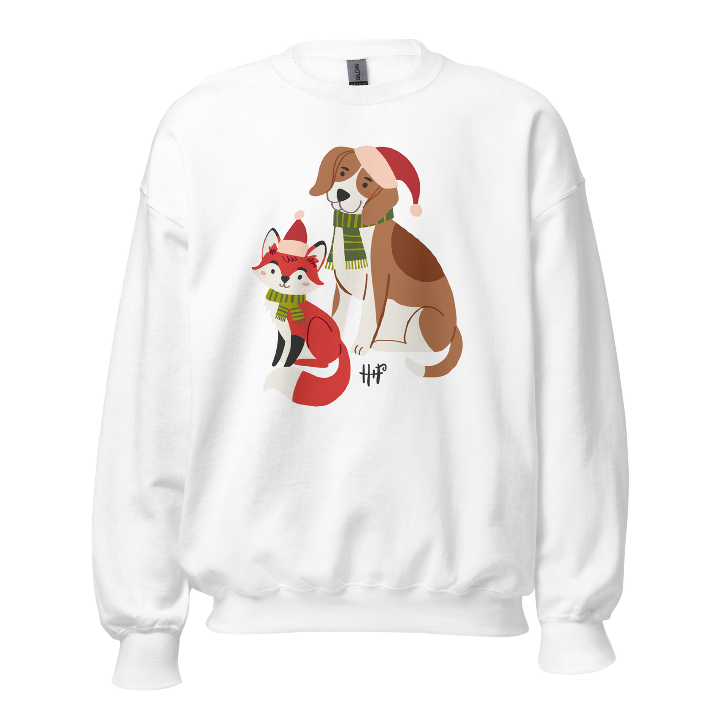 Hound + Fox Christmas Unisex Sweatshirt