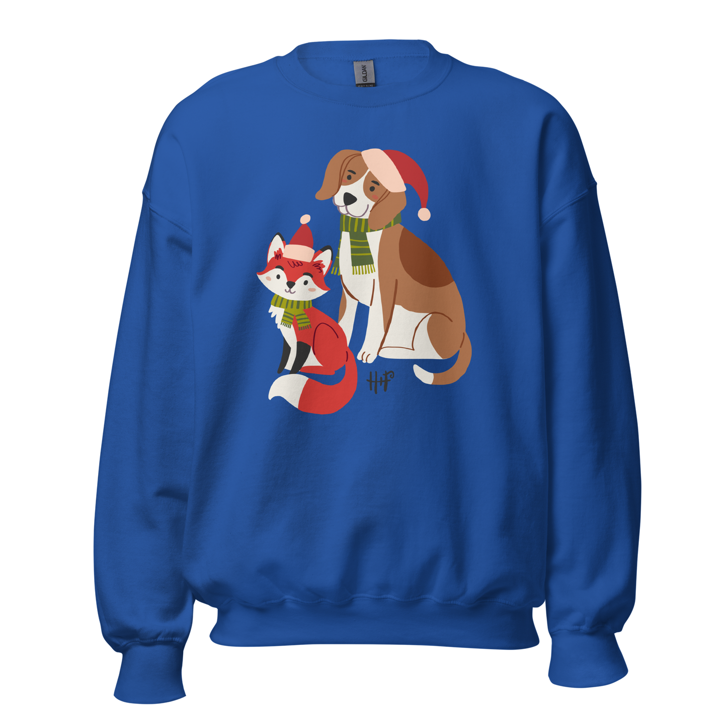 Hound + Fox Christmas Unisex Sweatshirt