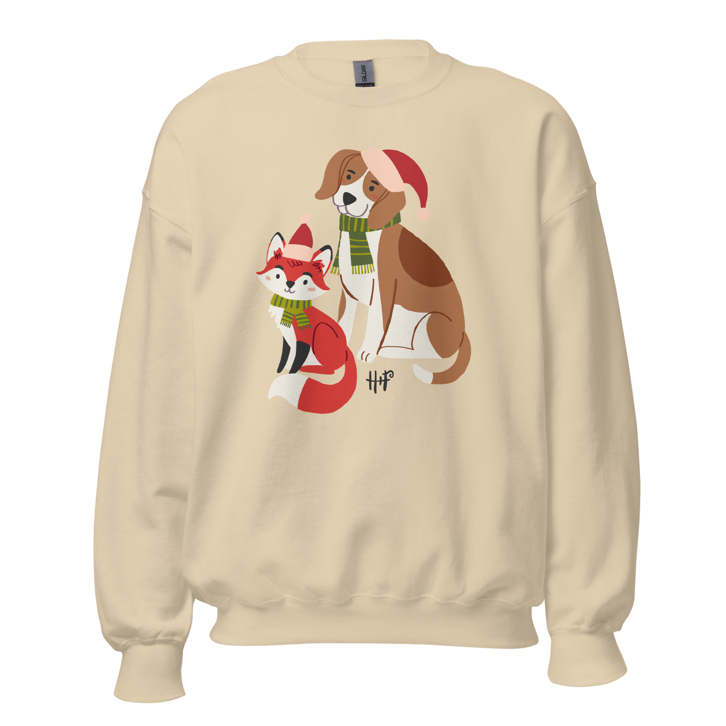 Hound + Fox Christmas Unisex Sweatshirt