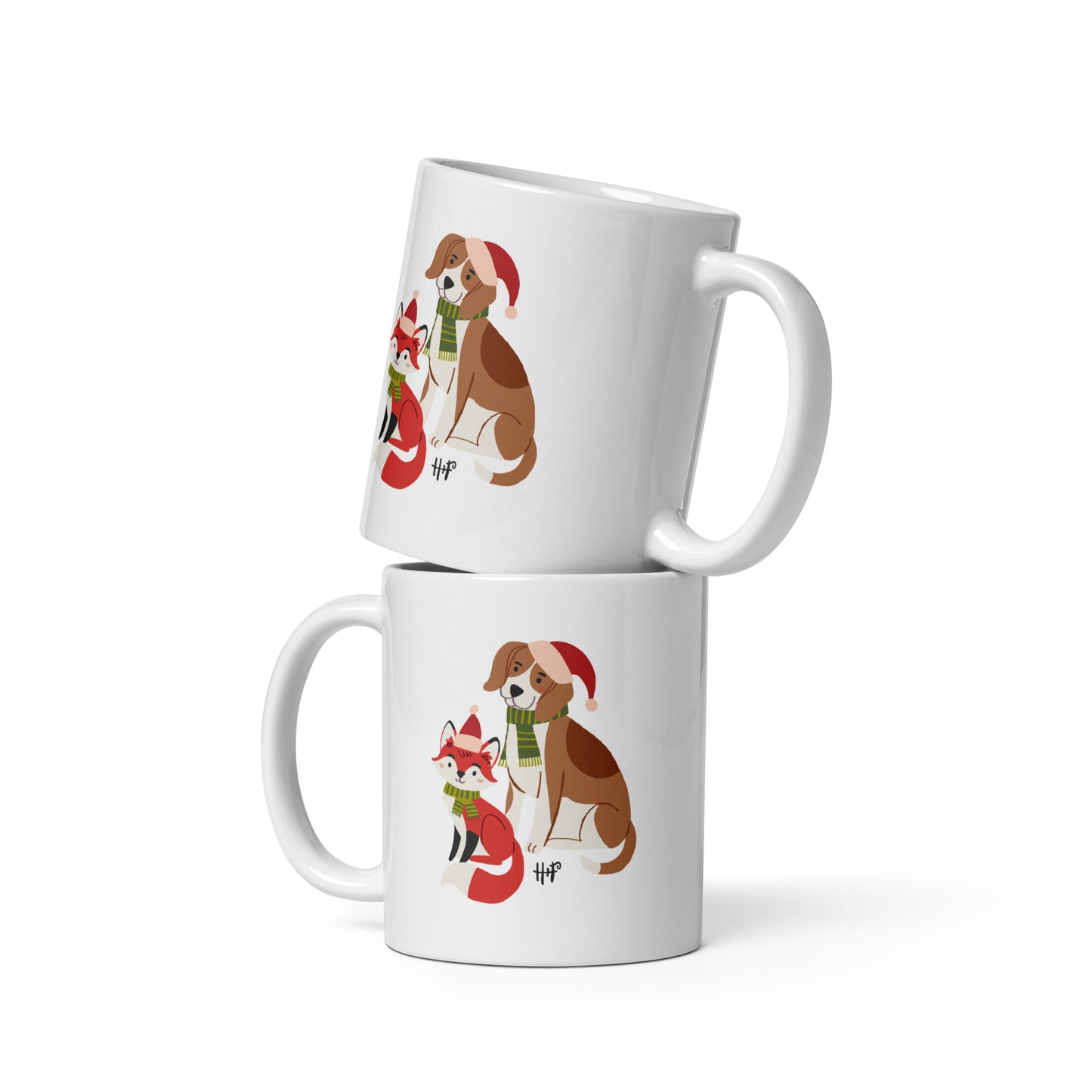Hound + Fox Holiday Mug