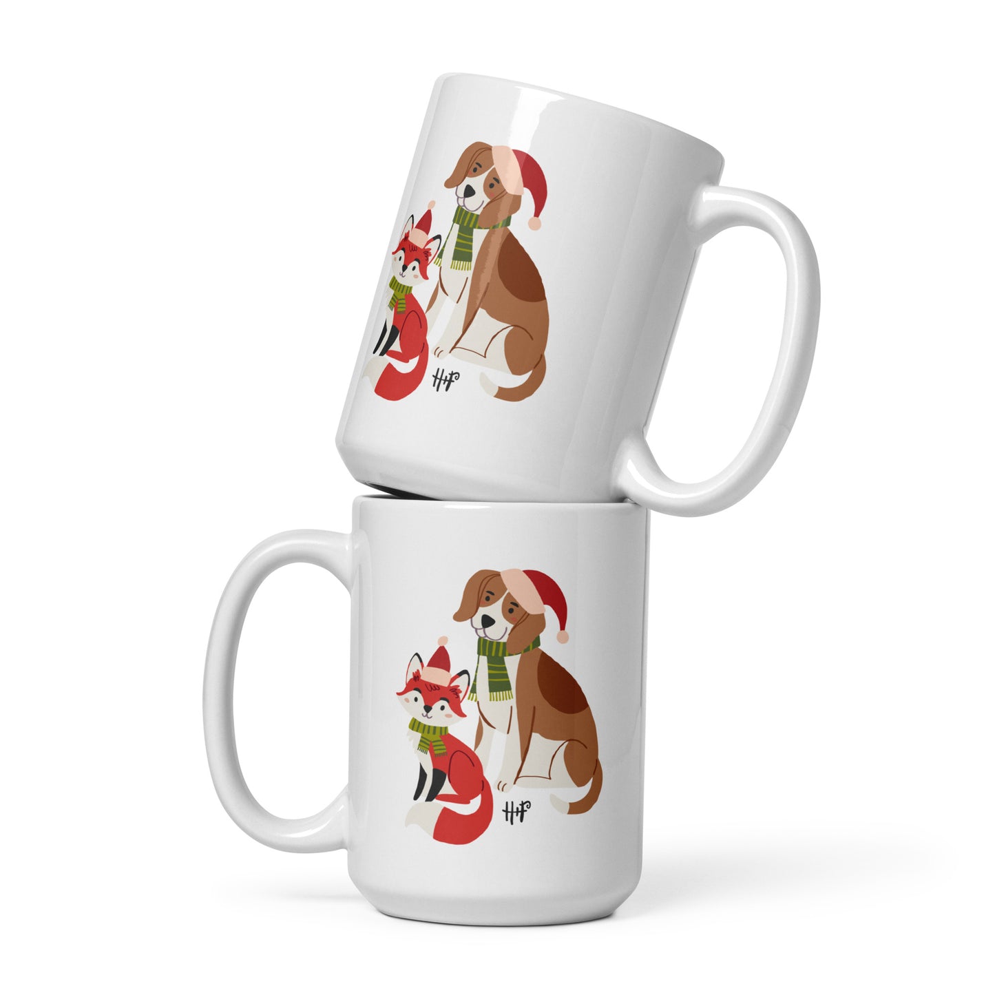 Hound + Fox Holiday Mug